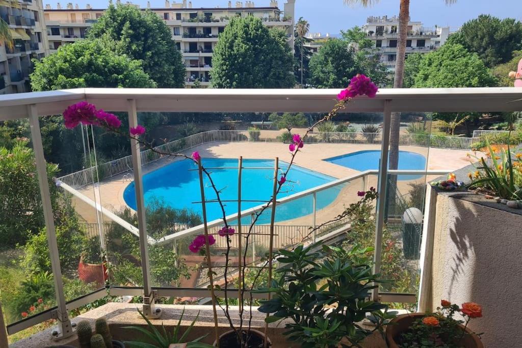 Appartement Vue Mer Sur Les Hauteurs De Nice Ngoại thất bức ảnh