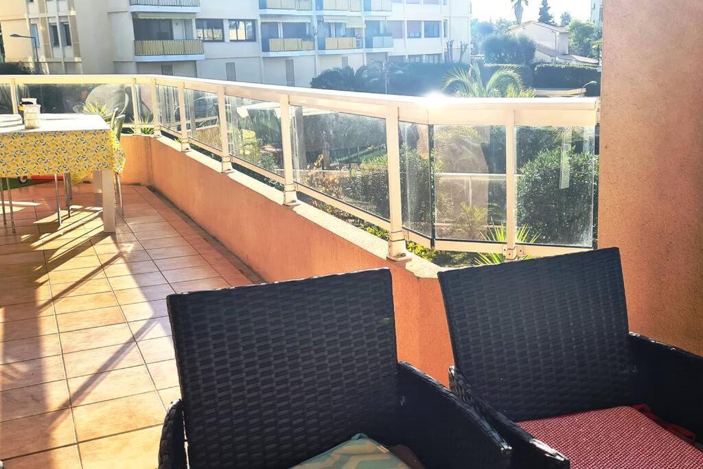 Appartement Vue Mer Sur Les Hauteurs De Nice Ngoại thất bức ảnh