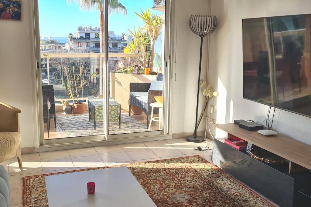 Appartement Vue Mer Sur Les Hauteurs De Nice Ngoại thất bức ảnh
