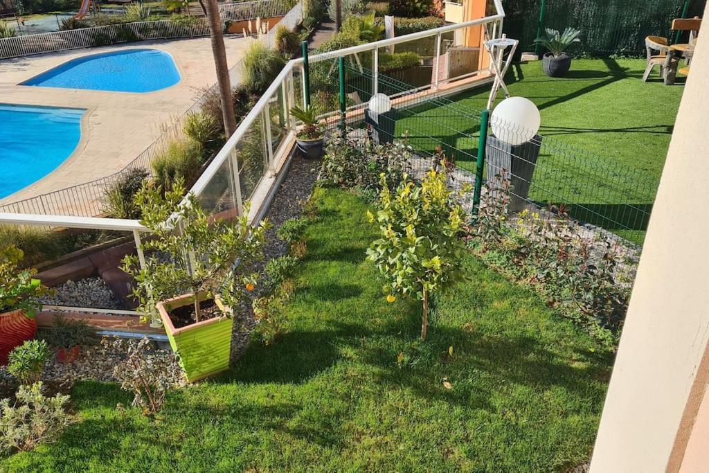 Appartement Vue Mer Sur Les Hauteurs De Nice Ngoại thất bức ảnh